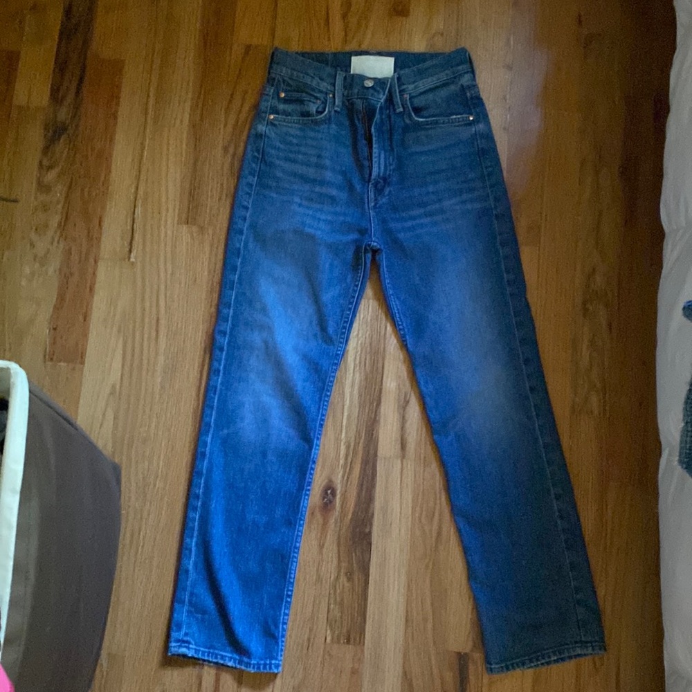 Mother Denim High Rise Rider Ankle